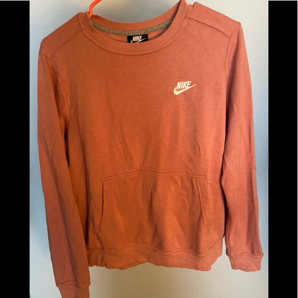 a sweatshirt